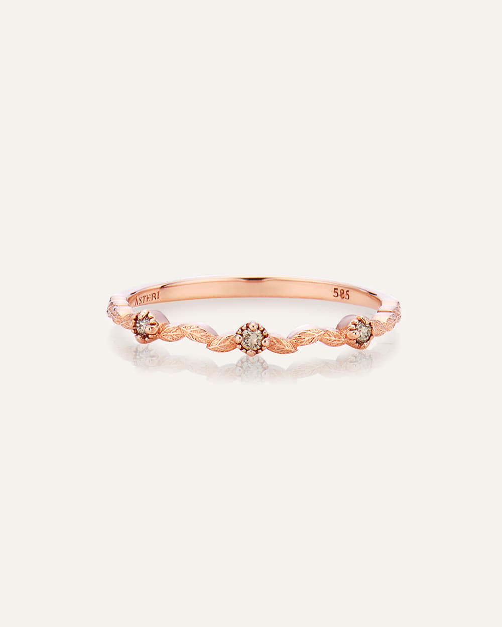 [Star leaf] diamond ring - 아스테리