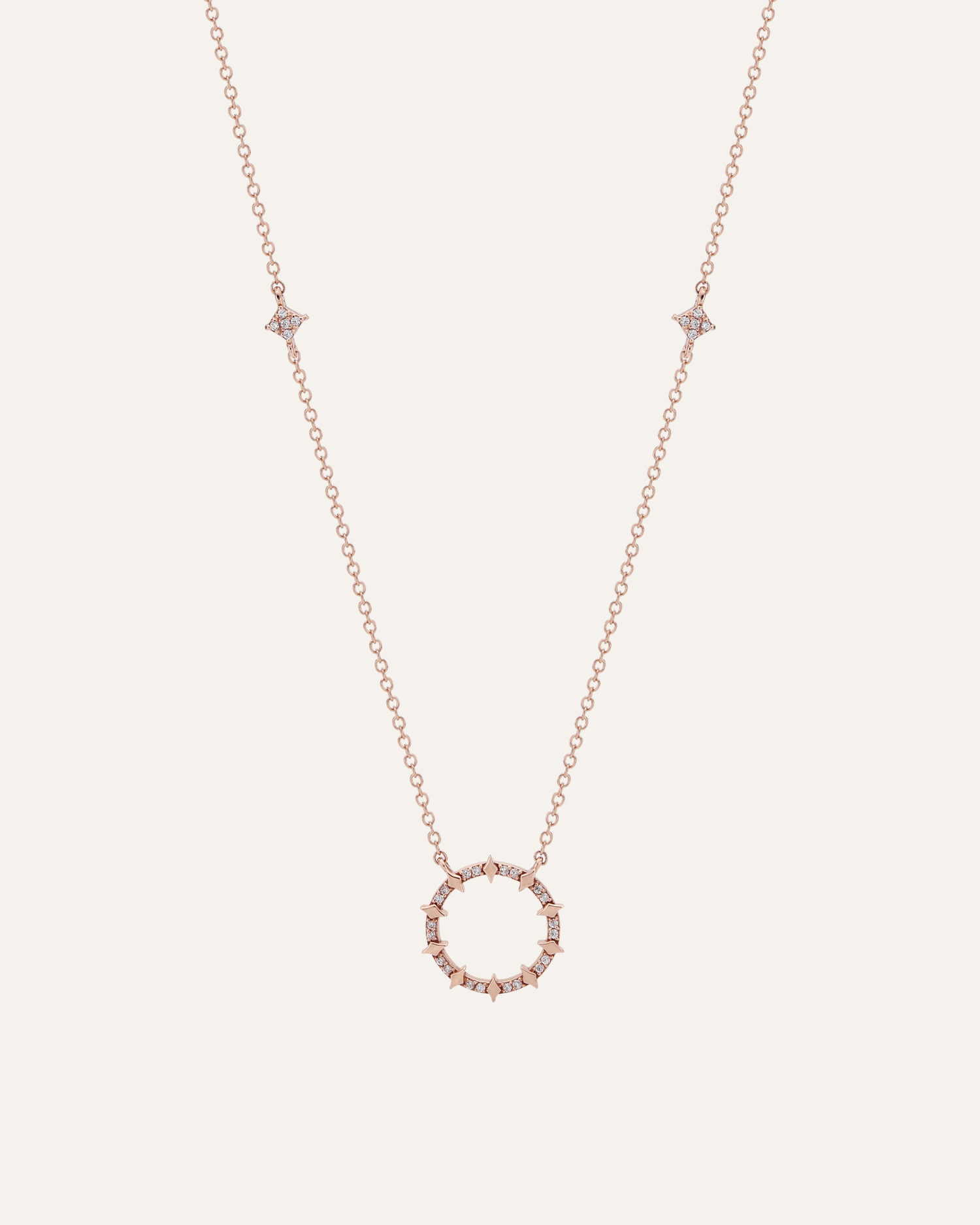 [Sun wheel] necklace - 아스테리